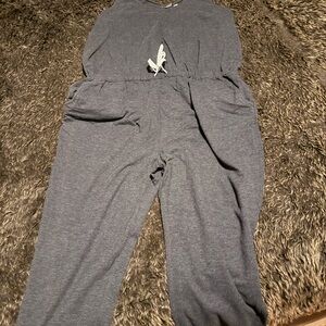 Zella Dark Heather Gray Jumpsuit